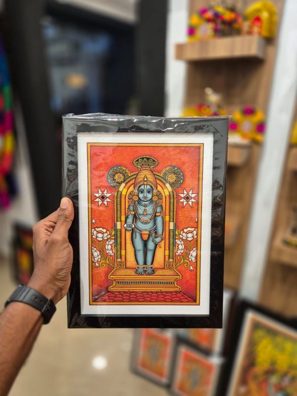 Guruvayoorappan Small Mural Printed