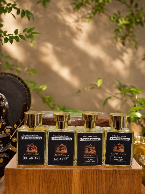50ml Combo (Kalabham, Kalabhachandanam, Aqua Lilly, Tulasi chandanam)