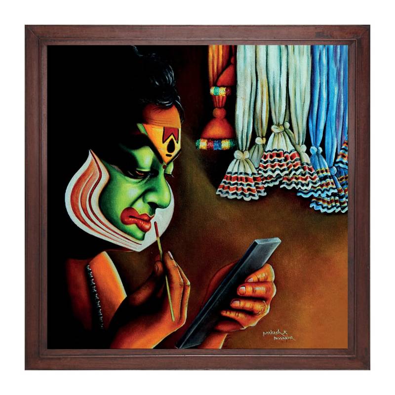 14*14 Kathakali Face