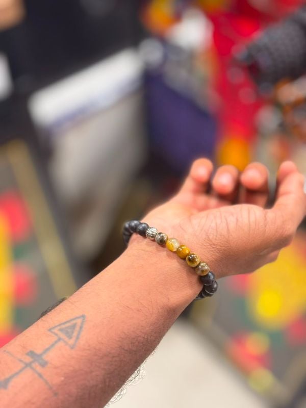 Lava and Tiger Bracelet