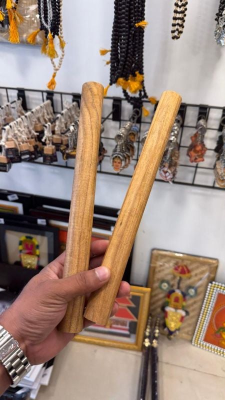 Chenda practice stick pair