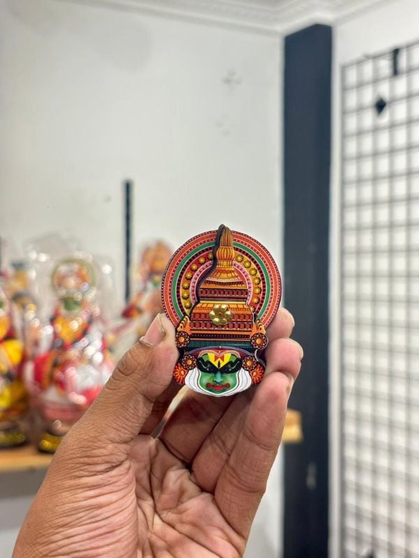 Kathakali Fridge magnet small model