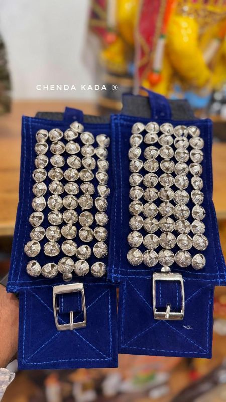 Blue Five Layer Silver Bells Chilanka