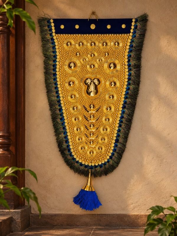 3 Feet Peacock Feather Netipatam Premium