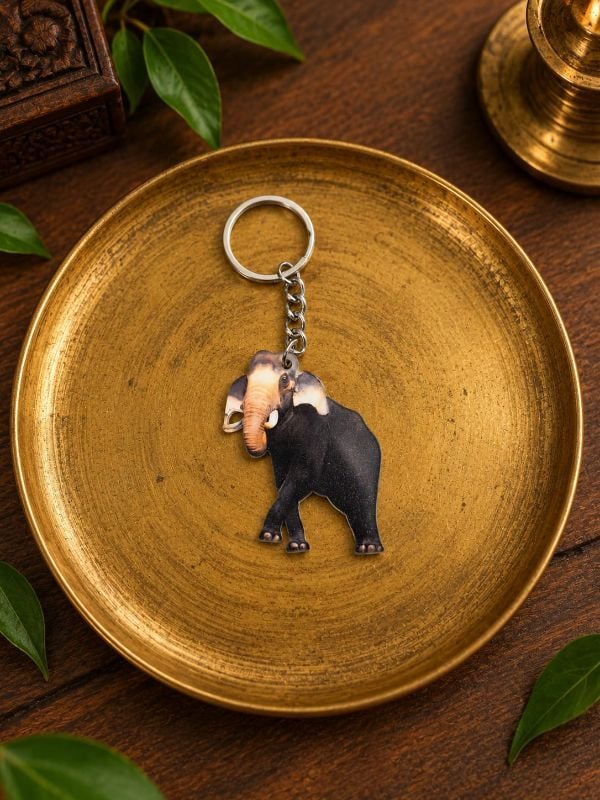 Guruvayoor Kesavan Elephant keychain