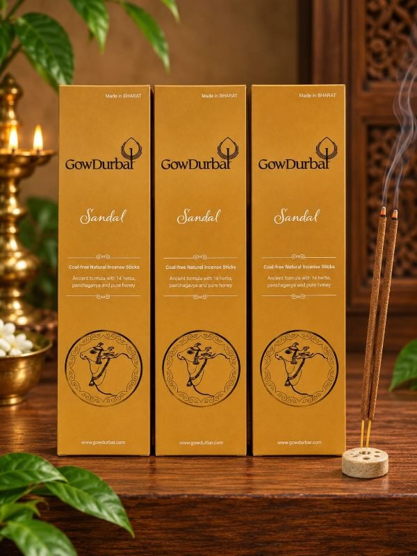 Sandal Agarbathi (3 Packs)