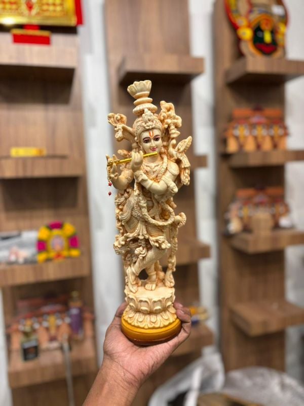 1.2 feet Sandal colour krishna