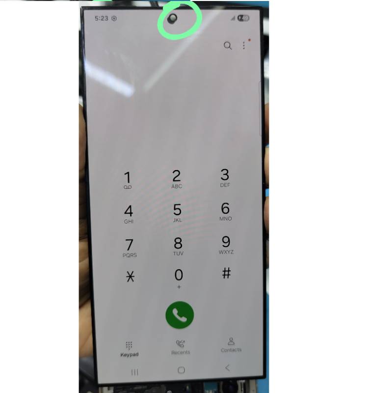Display Samsung S24 Ultra (Small Black Dot Near Front Camera Hole)