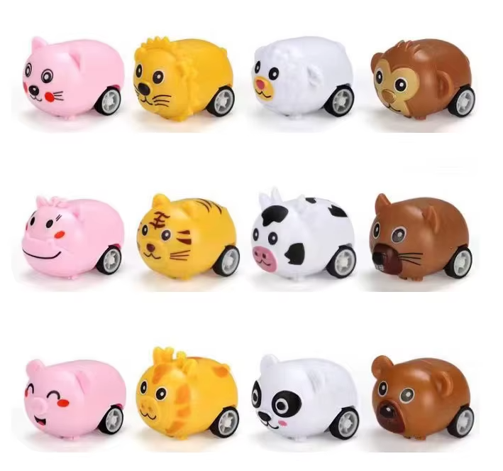Mini Animal Pullback Cars
