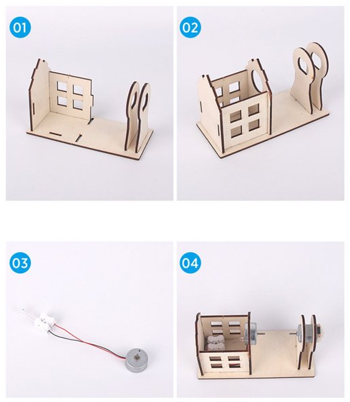 DIY Double  Wind Turbine Light