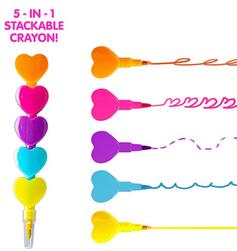 Love Stackable Crayons