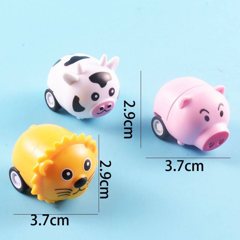 Mini Animal Pullback Cars