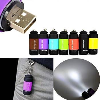 Mini-Torch Flashlight Key Chain
