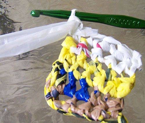 Plarn Woven Purse
