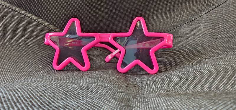 Pink Star Shaped Sunglasses