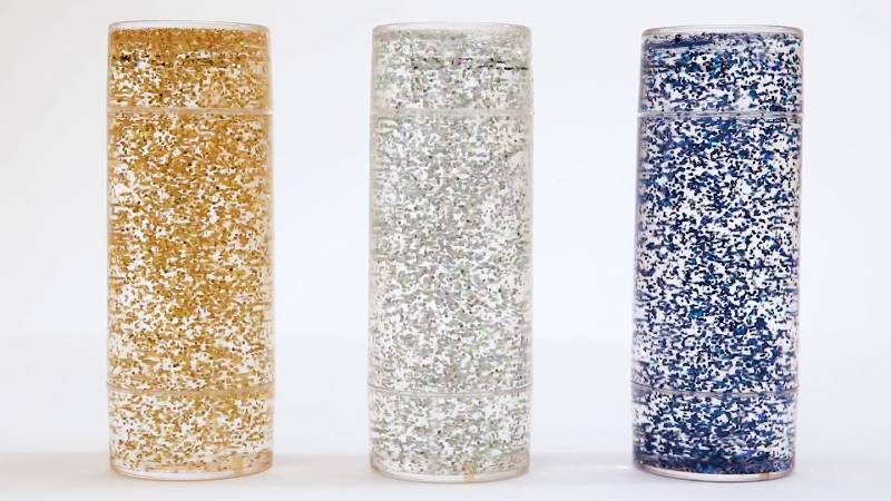 Sensory Glitter Storm