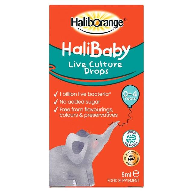 HALIBABY LIVE CULTURE DROPS 5ML