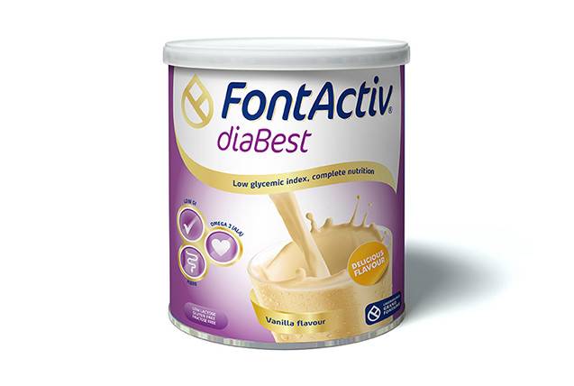 FontActiv diaBest Powder Vanilla