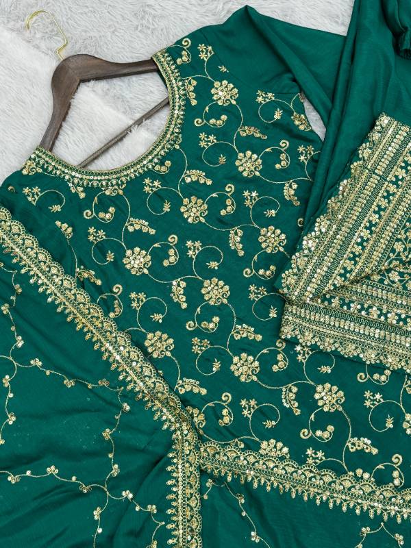 JD-572 
3-Piece Kurti, Palazzo, and Dupatta Set