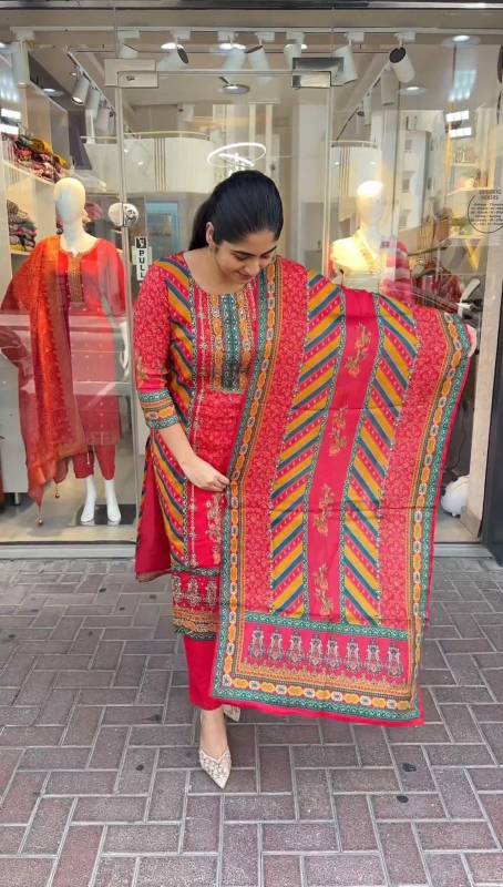 UPCOMING NEW EID COLLECTION 
 3-Piece Fancy Kurti Set with Pant and Beautiful Dupatta