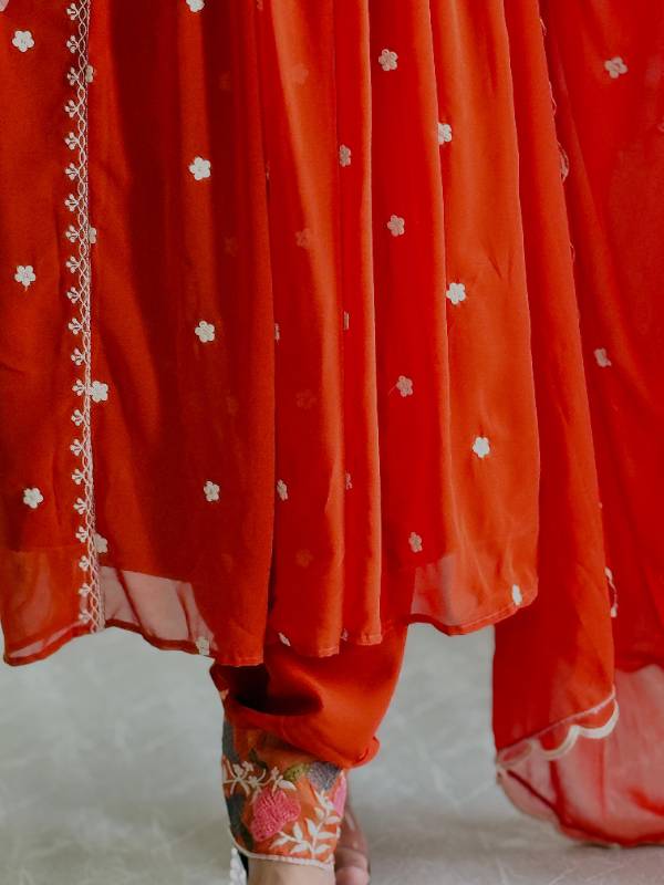 Designer Party Wear Top, Pant, and Fancy Dupatta with Intricate Embroidery