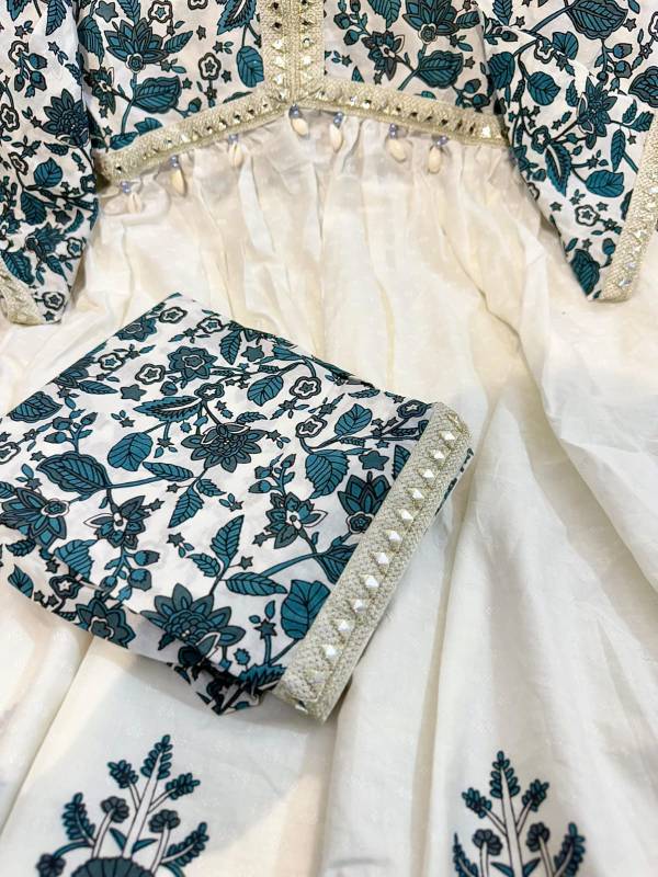 Festive Alia-Style Cotton Suit Set for a Cool & Stylish Look