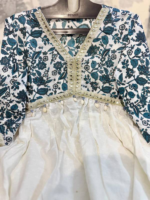 Festive Alia-Style Cotton Suit Set for a Cool & Stylish Look