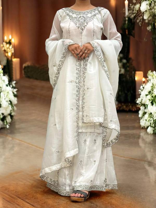 UPCOMING NEW REAL MODELING COLLECTION  3-Piece Kurti, Palazzo, and Dupatta Set
