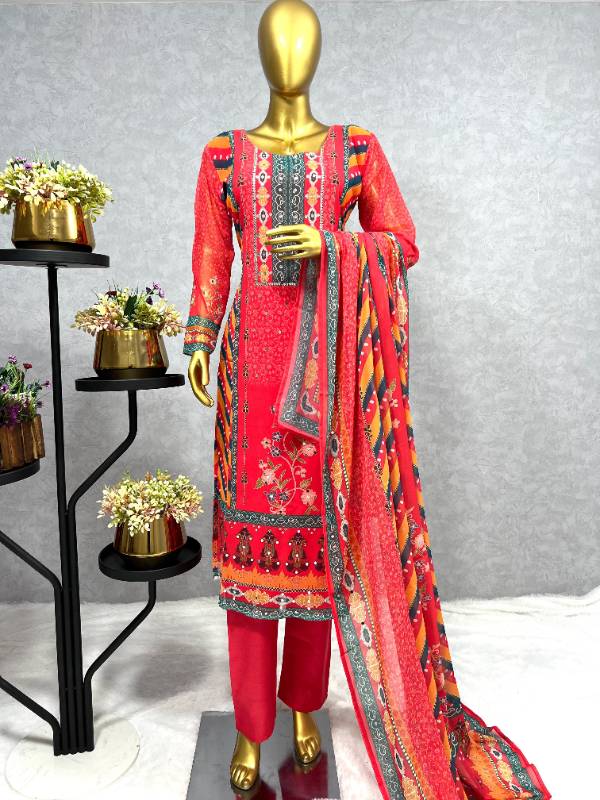 UPCOMING NEW EID COLLECTION 
 3-Piece Fancy Kurti Set with Pant and Beautiful Dupatta