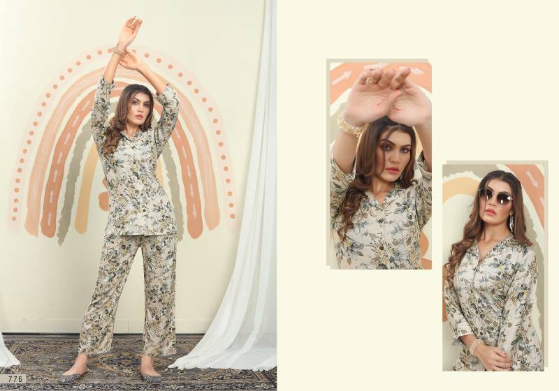 Premium Co-ord Set Vol-2 – Riyon & Maslin Fabric | Stylish & Comfortable
