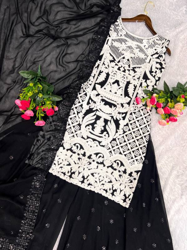 JD-563
3-Piece Fancy Kurti Set with Palazzo and Beautiful Dupatta