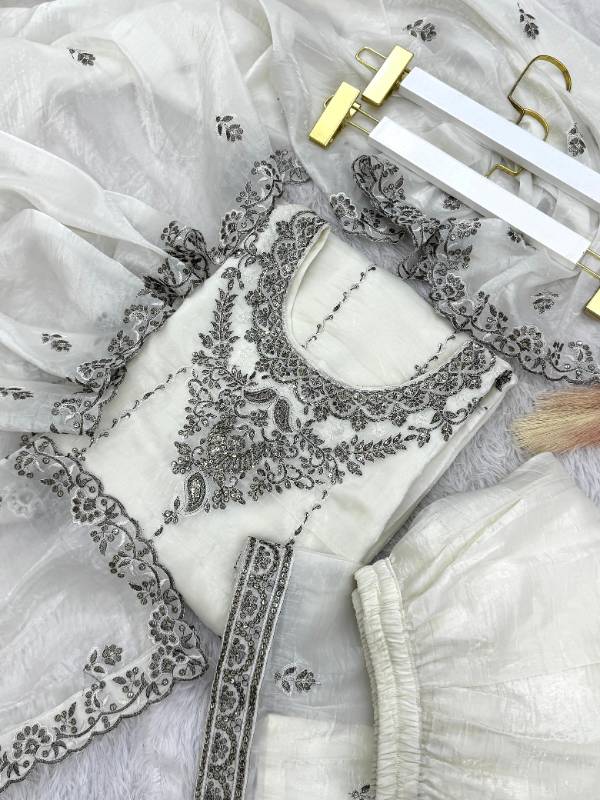 UPCOMING NEW REAL MODELING COLLECTION  3-Piece Kurti, Palazzo, and Dupatta Set