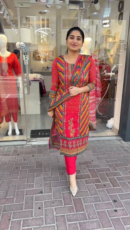 UPCOMING NEW EID COLLECTION 
 3-Piece Fancy Kurti Set with Pant and Beautiful Dupatta