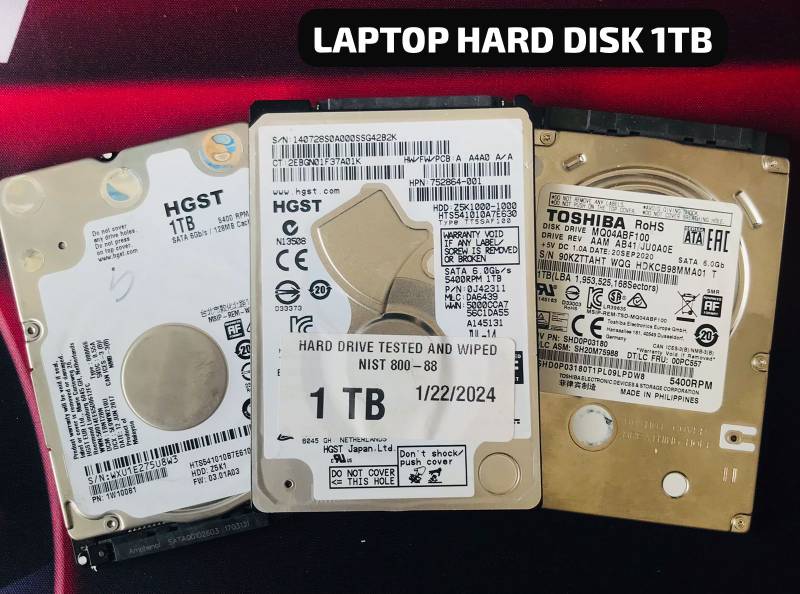 Laptop 1TB Hard Drive