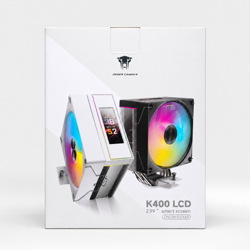 KF400 LCD 2.99" SCREEN - BLACK CPU Cooler