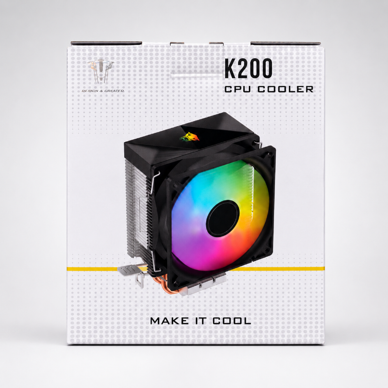 KF200 - BLACK CPU Cooler