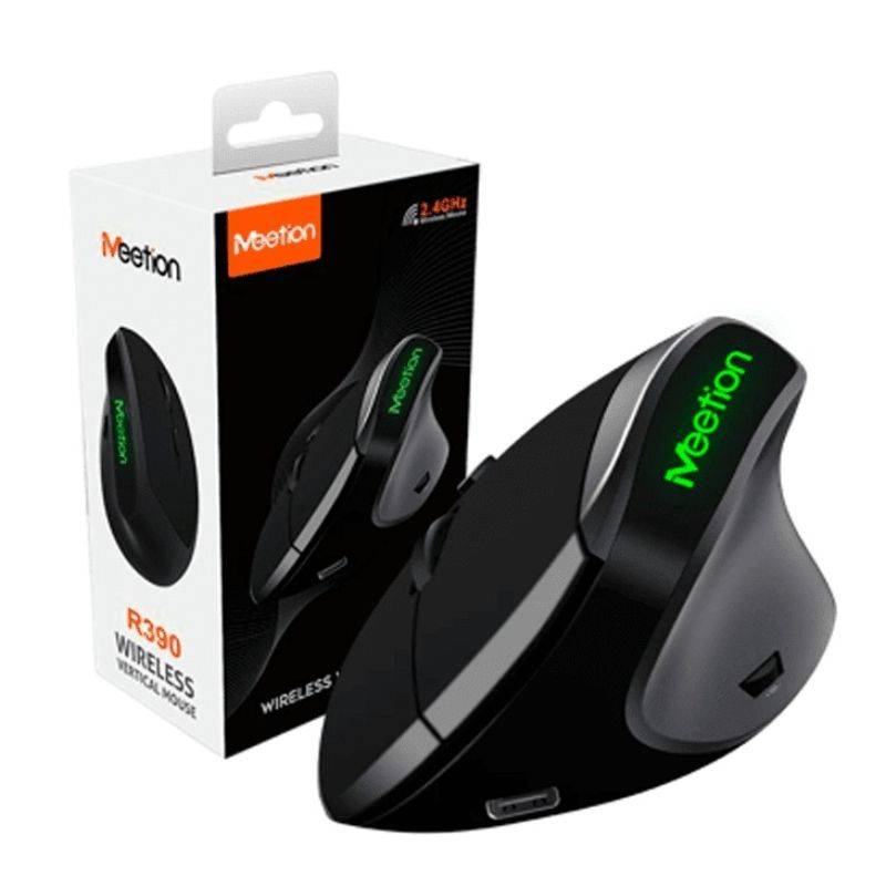 MEETION R390 ERGONOMIC 2.4G WIRELESS VERTICAL MOUSE