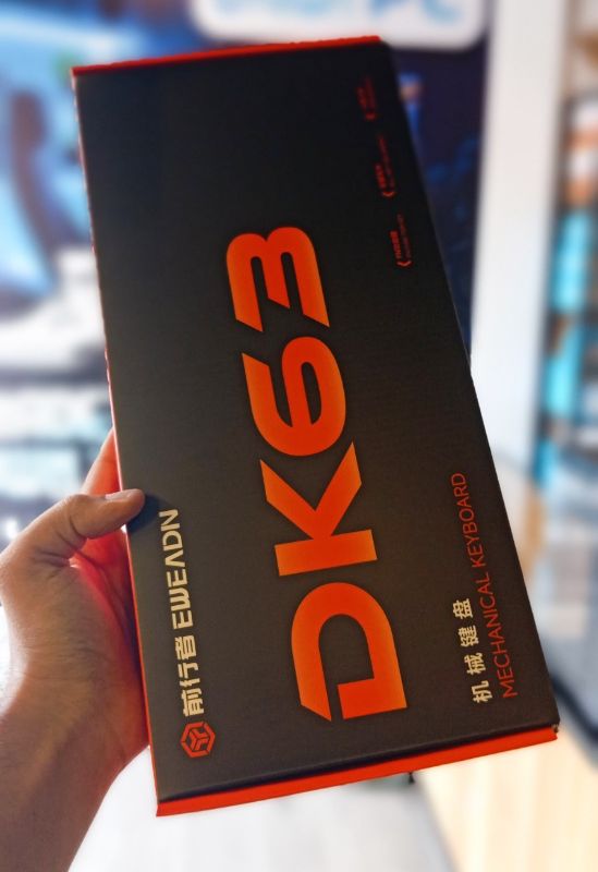 EWEADN DK63 60% Gaming Mechanical Keyboard