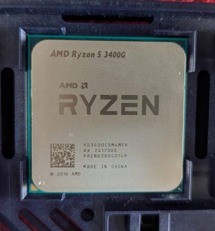 AMD Ryzen 5 3400G Processor