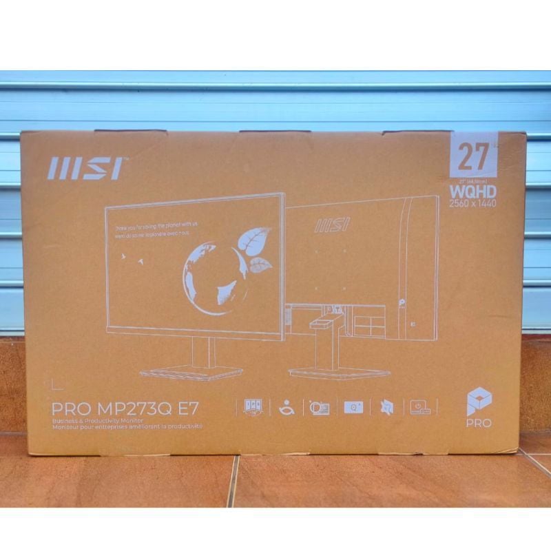 MSI PRO MP273Q E7 Monitor