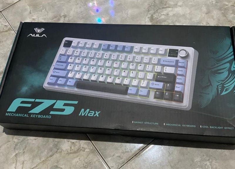 AULA F75 MAX Gasket Wireless Mechanical Keyboard