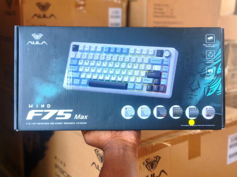 AULA F75 MAX Gasket Wireless Mechanical Keyboard