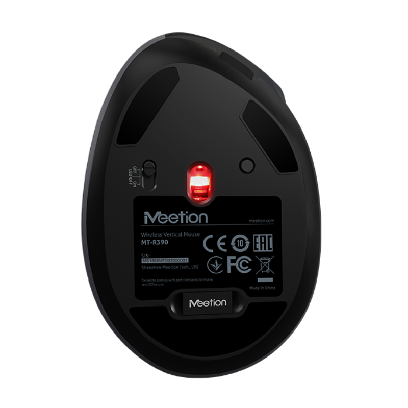 MEETION R390 ERGONOMIC 2.4G WIRELESS VERTICAL MOUSE