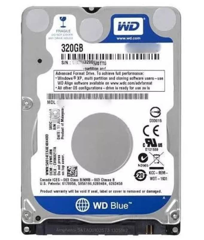 Laptop 320GB Hard Drive