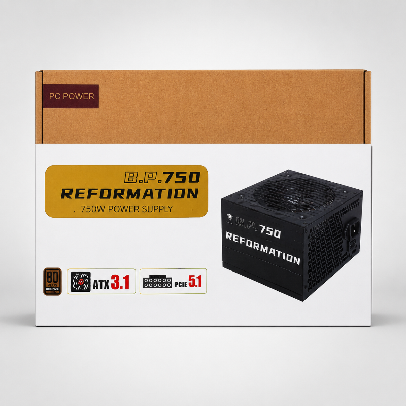 BP750 80 Plus Bronze 750W Gaming Power Supply