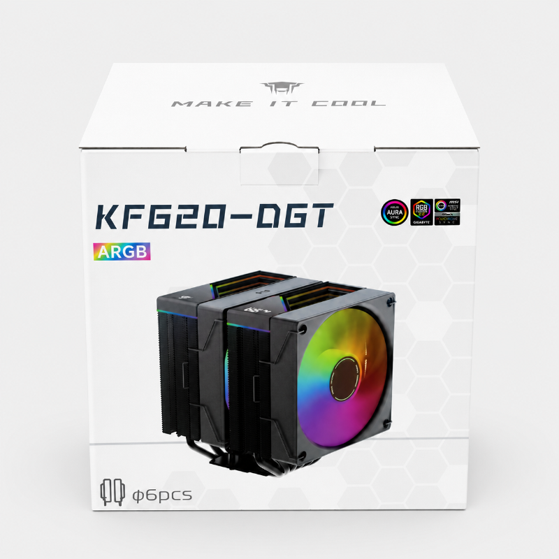 KF620 DIGITAL ARGB - BLACK CPU Cooler