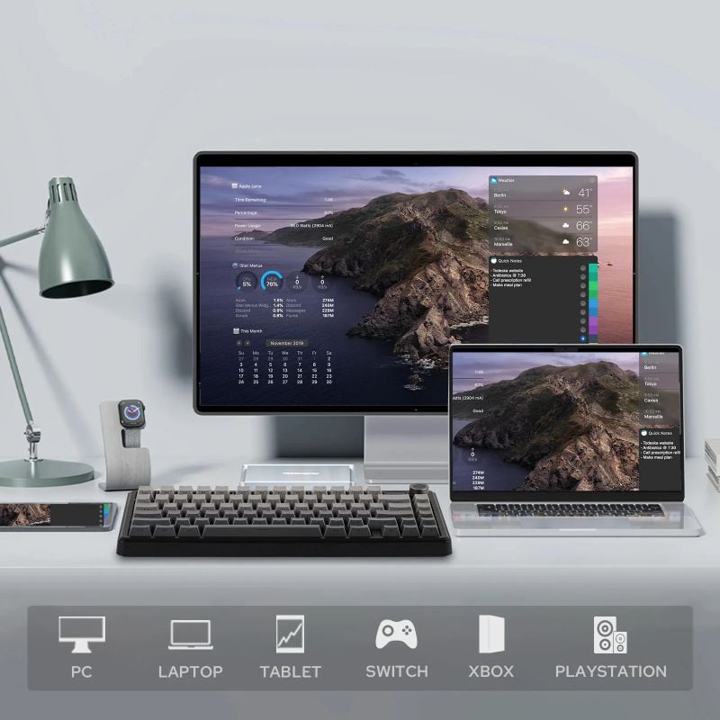 AULA F75 MAX Gasket Wireless Mechanical Keyboard