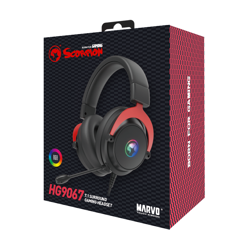 Marvo HG9067 Gaming 7.1 Surround Headset