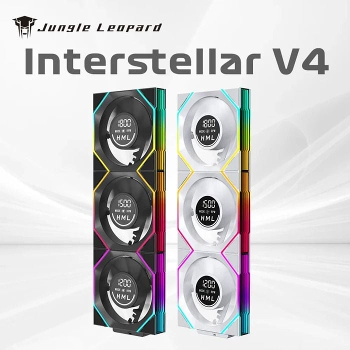 INSTELLAR V4 ARGB Fan Kit
