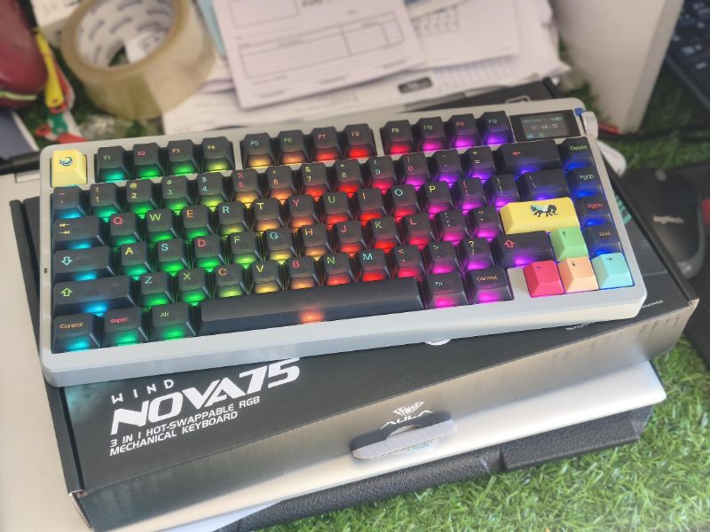 Aula NOVA75 Gasket Wireless Mechanical Keyboard